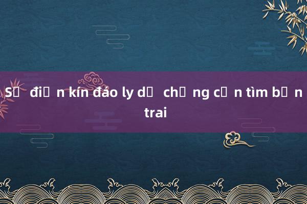 Số điện kín đáo ly dị chồng cần tìm bạn trai