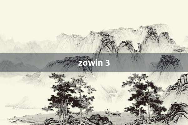 zowin 3